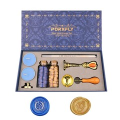 2 Pieces Letter O Wax Seal Stamp Set,Initial Alphabet Wax Seal Stamp Kit Vint…