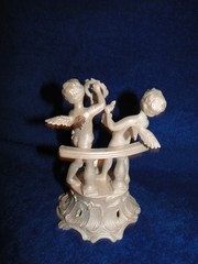 New Vintage Wilton Petite «Celestial Twins» wedding Cake Top, 1001-554, 1973