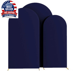 1Pc Arch Stand Cover Wedding Flower Door Decoration Polyester Elastic Set Backgr