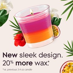 Glade 1-Wick 2In1 Scented Candle Jar Hawaiian Passion Fruit Air Freshener
