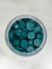 100 Count Viridian Green Sealing Wax Beads