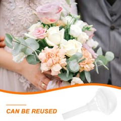 1 Set of Handheld Bouquet Holder DIY Wedding Bouquet Handle DIY Bride Floral