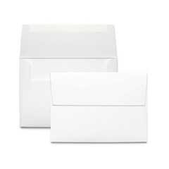White A9 Self Seal Envelopes – 40 – Thick 5.75 x 8.75 inches,