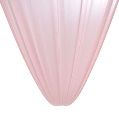 Deep Rose Chiffon Ceiling Drapes 6 Panels 15 × 5 ft Pink Wedding Backdrop