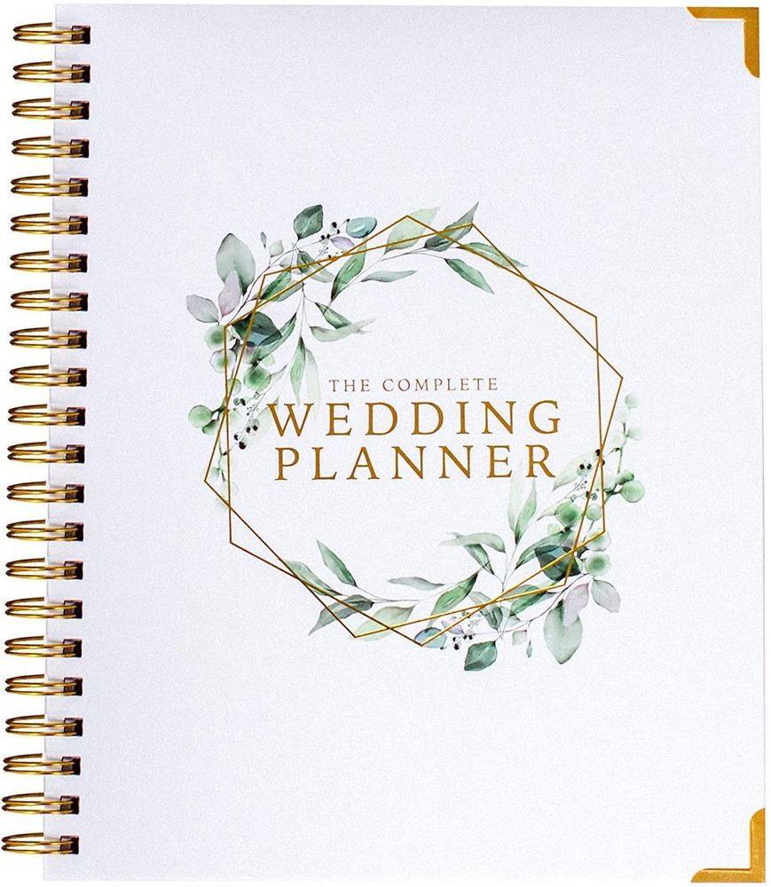 Wedding Planner – Planning Book & Organizer, Bridal Binder w/ Countdown Calendar