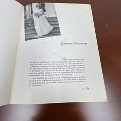 Vtg Wedding Planner Journal Epherma “Alter Bound” Bride Shower Gift 1950s Photos