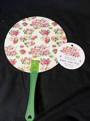 Thirty-Piece Bridal Shower Thank You Pack – Floral Round Fans, Cups, Tags & Acce