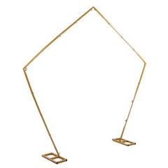 2-Wedding Arch Metal Backdrop Stand Elegant Stable For Wedding Ceremony 2.5m
