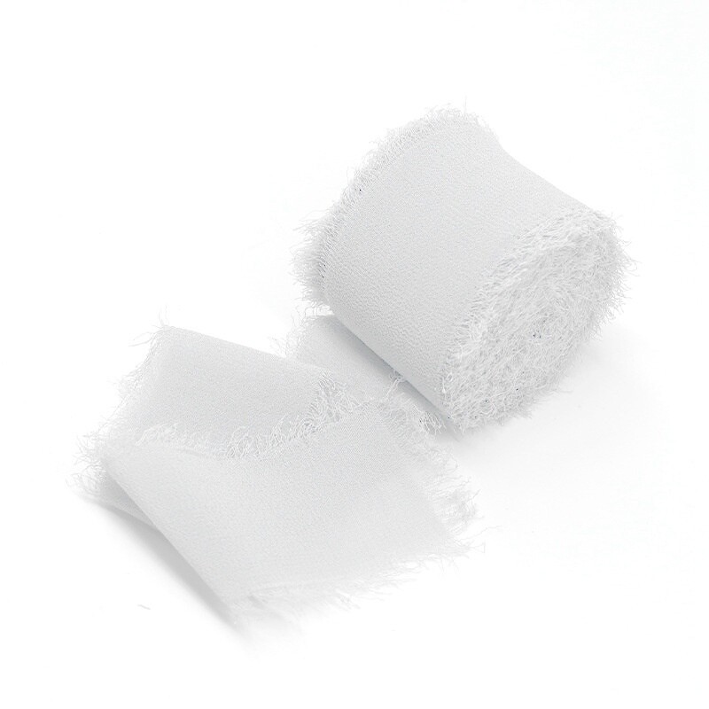 Frayed Ribbon Gift Bandage Chiffon Packaging Cake Wedding Manual Shredded