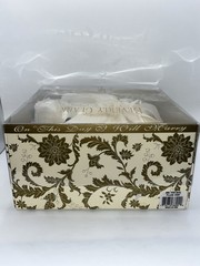 90s Beverly Clark Ivory Pearl and Lace Wedding Guest Book, Pillow and Pen