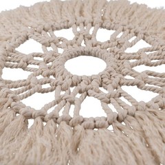 Craft County – Designer Macrame Rings – 10″ w/Bar – Metal Hoop