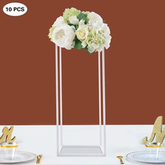 23.6in 10Pcs Tall Gold Metal Flower Stand for Wedding Table Centerpieces Decor~