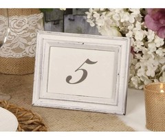 David Tutera Table Numbers 1-25 Horizontal or Vertical Display / Dual Sided -NEW