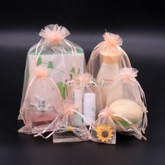 50/100 Sheer Organza Jewelry Gift Bags Pouches Wedding Favor Party Candy Packing