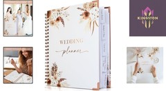 Portable Boho Wedding Organizer – Elegant Design for Effortless Wedding Planning