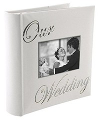 OUR WEDDING album by holds 160 photos – 4×6