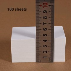 YIXUNHL 100 Sheets Cardstock 2.5×3.5 Thick Paper – Inches, White