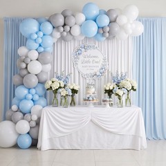 10x10ft Adjustable Wedding Backdrop Stand Background Curtain Pipe Stage Stand US