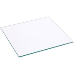 Plymor 5″ Square, 3mm Thick Non-Beveled Clear Glass