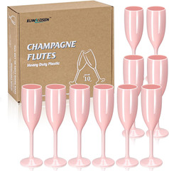 Champagne Flute Acrylic Champagne Glasses Wedding Toasting Champagne Flute Goble