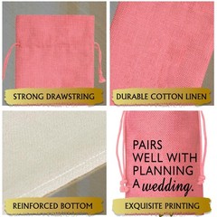 Tesedupoole Wine Bag Wedding Gift for Mr and Mrs – 1 Count (Pack of 1), Pink