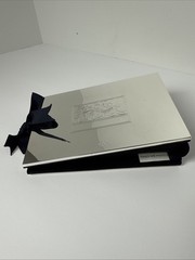 Lenox Our Wedding Silver Plated 4″ x 6″ Photo Album Holds 80 Pictures READ