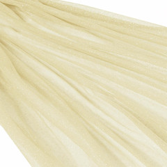 Glitter Tulle Fabric, 1 Yard X 60 Inch Wide Tulle Bolt Beige Tulle Netting with