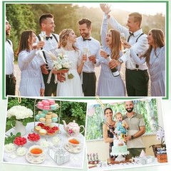 100 Pcs Floral Napkins, Disposable Decorative Bathroom Napkins Sage Green