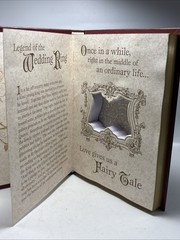 Wedding Beauty And The Beast Ring Bearer Book Tale As Old As Time Red Rose