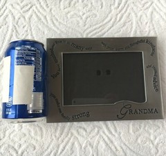 Malden Pewter Finish Photo Frame Grandma With Your Warm and Thoughtful Kindness