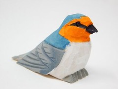 Barn Swallow Bird Cake Topper Bride Groom Love Wedding Engagement Wood Statue