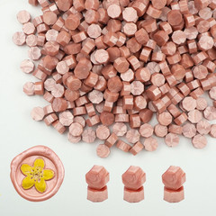 Wax Seal Beads, 500 PCS Octagon Sealing Wax Beads for Seal Stamp for Wedding an