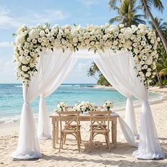 10x10ft Adjustable Wedding Backdrop Stand Background Curtain Pipe Stage Stand US