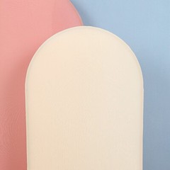 5 ft BEIGE Matte Fitted Spandex Round Top Arch Backdrop STAND COVER Party