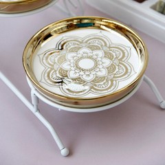 Premium Quality Metal Double Layers Cupcake Display Rack Easy to Use Clean Gift
