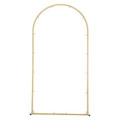 VEVOR Arch Backdrop Stand Metal Arch Backdrop Stand 6.6 x 3.3 ft for Wedding
