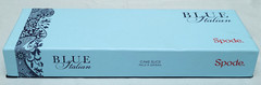 Spode Blue Italian Cake Slice Server Knife Stainless with Porcelain Handle 10″