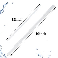 100Pcs 260 Balloons White Long Balloons for Balloon Garland Thickening Skinny La