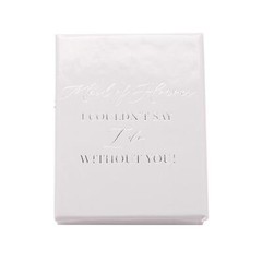 Heart Charm Keyring Wedding Gift – Maid of Honour