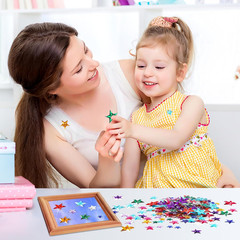 300Pcs Star Rhinestones, Colorful Acrylic Flat Back Crystals Table Scatter for H