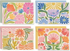 Sweetzer & Orange Desert Gardens Blank Notecards – Set of 36 3.5×5” Note Cards w
