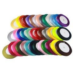 22 Metres Roll 10mm Width Ribbon Premium Sided Satin Ribbon Gift Wrap Decoration