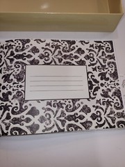 Wedding Guest Book Studio His & Hers Formal Black & White NEW in Original Box