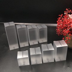 25x PVC Box Wedding Favour Gift Toy Doll Display Package Semi-Sheer Frosted Sets