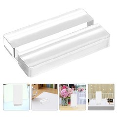 10 Pcs Cafe Restaurant Table Decorations Clear Acrylic Sign Holder