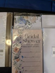 Wedding Supplies Lot Guest Book Invitations Envelopes His & Her Vows Bridal Show