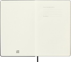Moleskine Classic 18 Month 2025-2026 Weekly Horizontal Planner, Hard Cover, L…
