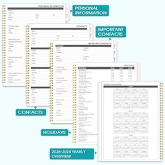 2026-2028 Monthly Planner – 2 Year Monthly Planner/Calendar 2026-2028, July
