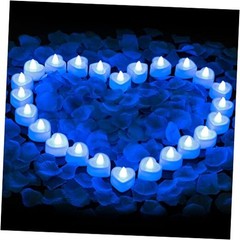 Rose Petals for Romantic Night for him Set, 2000 Pieces Artificial Rose Blue