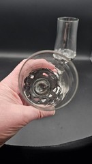 Pair Pewter Glass Champagne Flutes Roses Grapes Wedding Toast Goblets